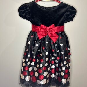 George Classic Black Toddler Dress